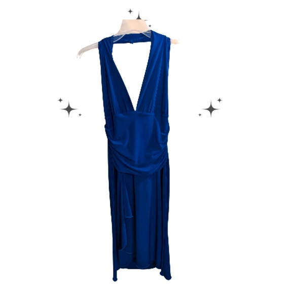 Blue Backlace Dress - Picture 1 of 3